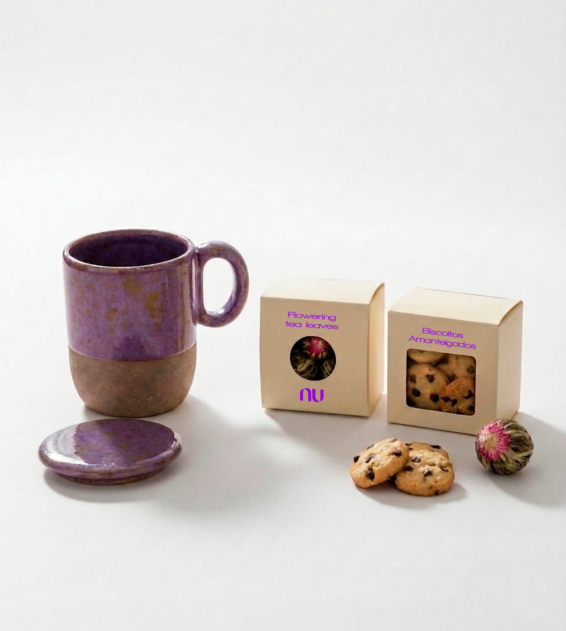 kit chá corporativo personalizado presente corporativo sensorial com chá