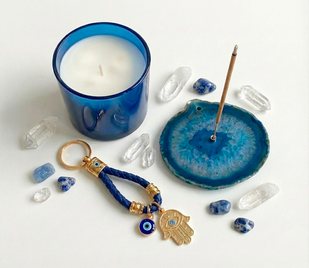 kit aromático com proteção energética presente corporativo sensorial com incenso