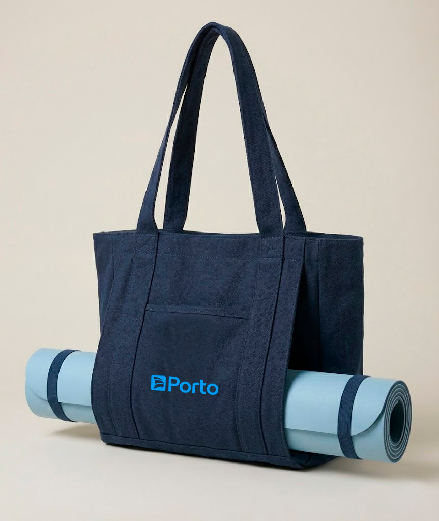 brinde corporativo fitness personalizado kit yoga personalizado empresa