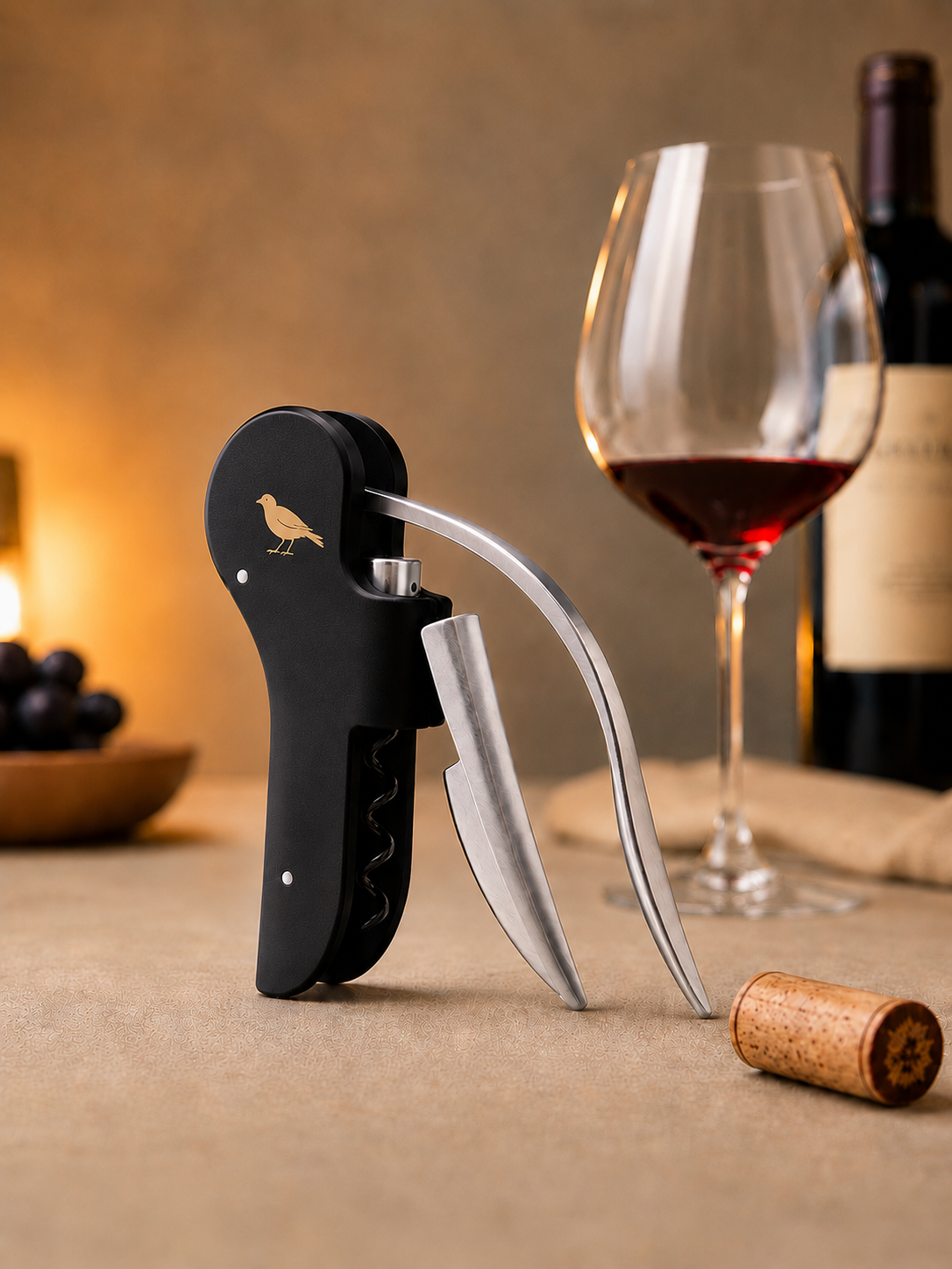 saca-rolhas-preto-metal-passaro-brinde-kit-vinho